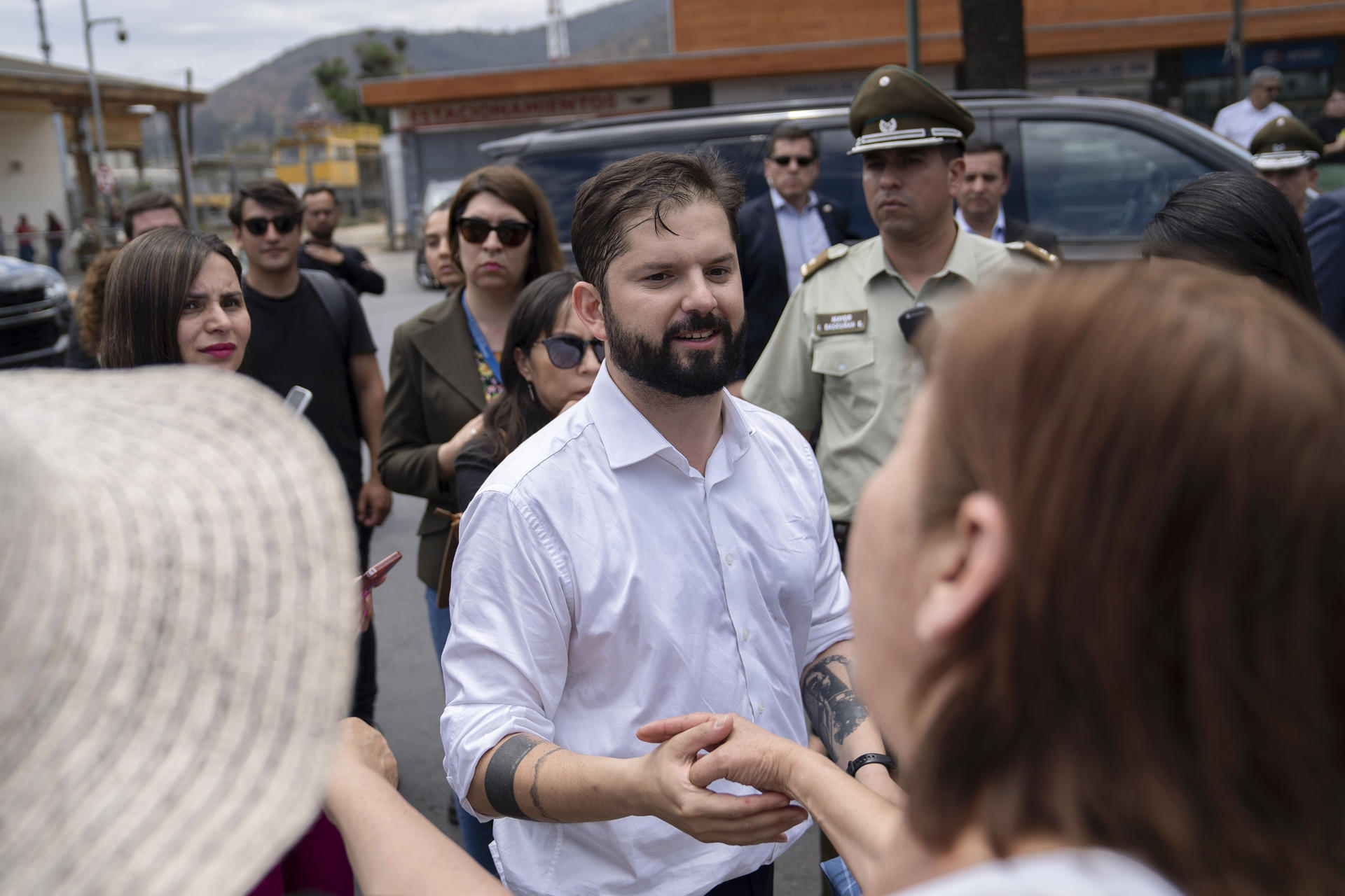 El presidente de Chile, Gabriel Boric