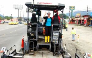 Johana Núñez continuará con más obras para la zona rural