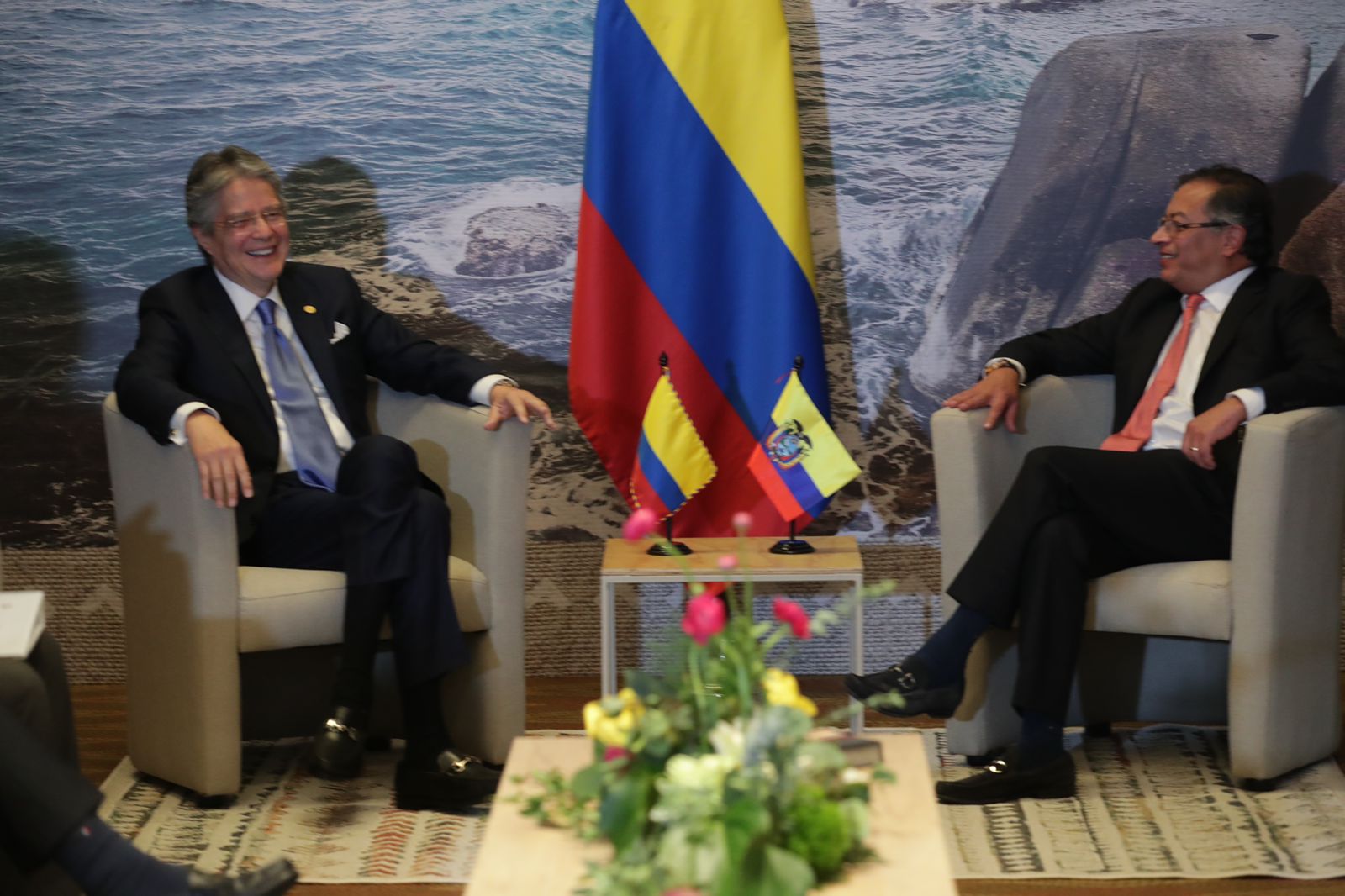 Presidente. Este será el primer encuentro presidencial tras la llegada al Gobierno de Colombia de Gustavo Petro, en agosto pasado, a la que Guillermo Lasso asistió como invitado.