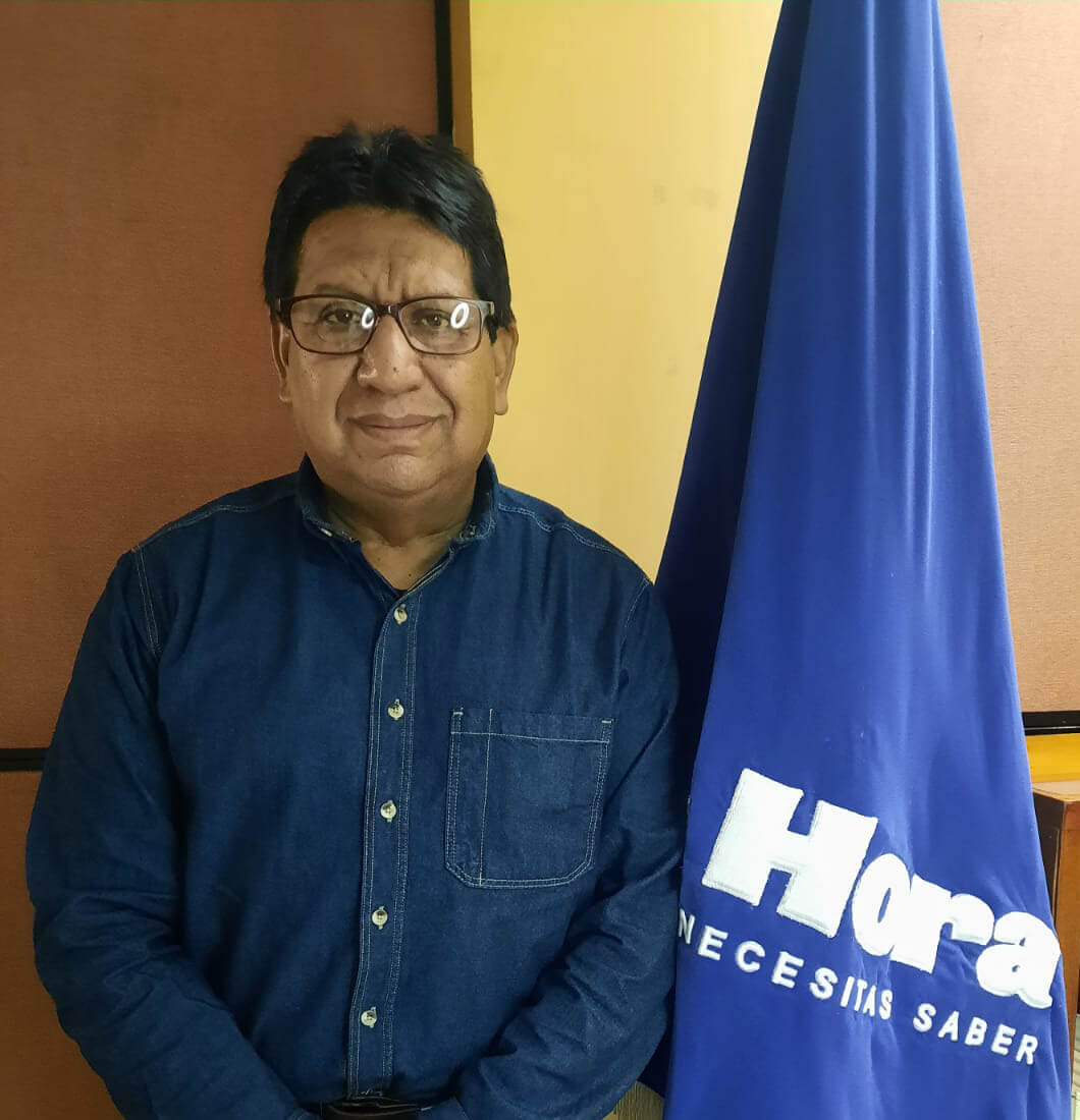 Marcelo Saltos es el candidato del PSP a la Prefectura de Tungurahua.