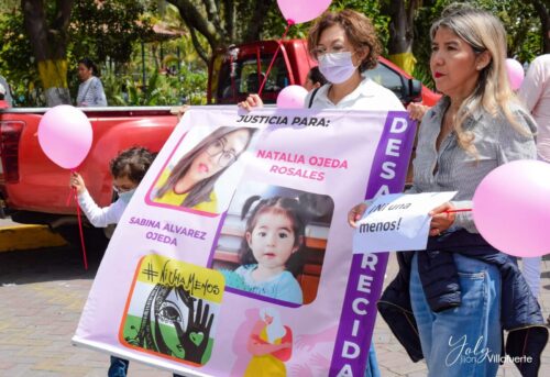 Familiares de Natalia Ojeda y Sabina Álvarez marchan y piden justicia en Patate