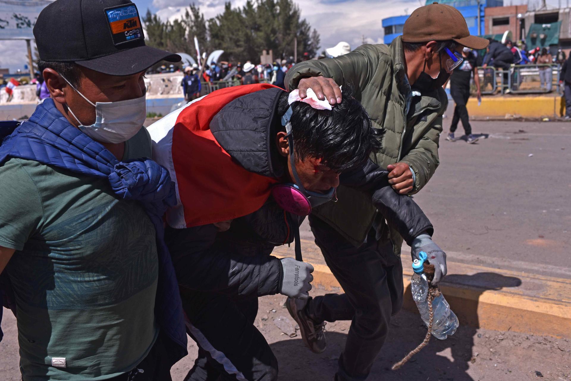 Perú muertos protestas