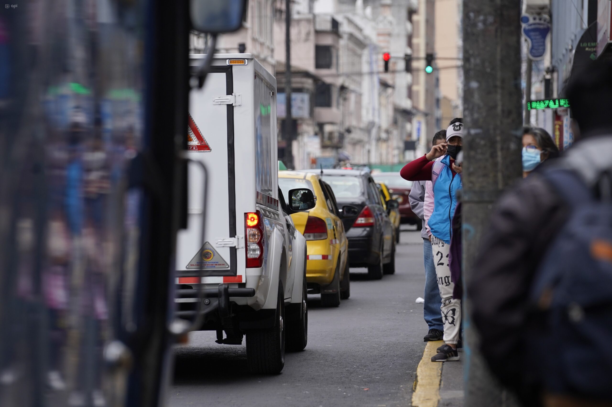 MOVILIDAD. El 70% de los quiteños usa transporte público.