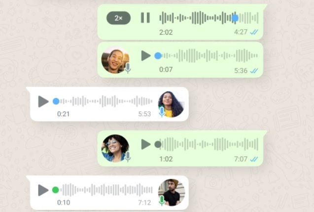 WhatsApp implementa las notas de voz en las actualizaciones de estado