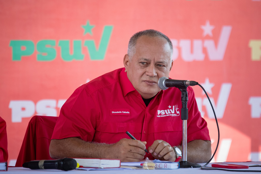 Personaje. El número dos del chavismo, Diosdado Cabello.