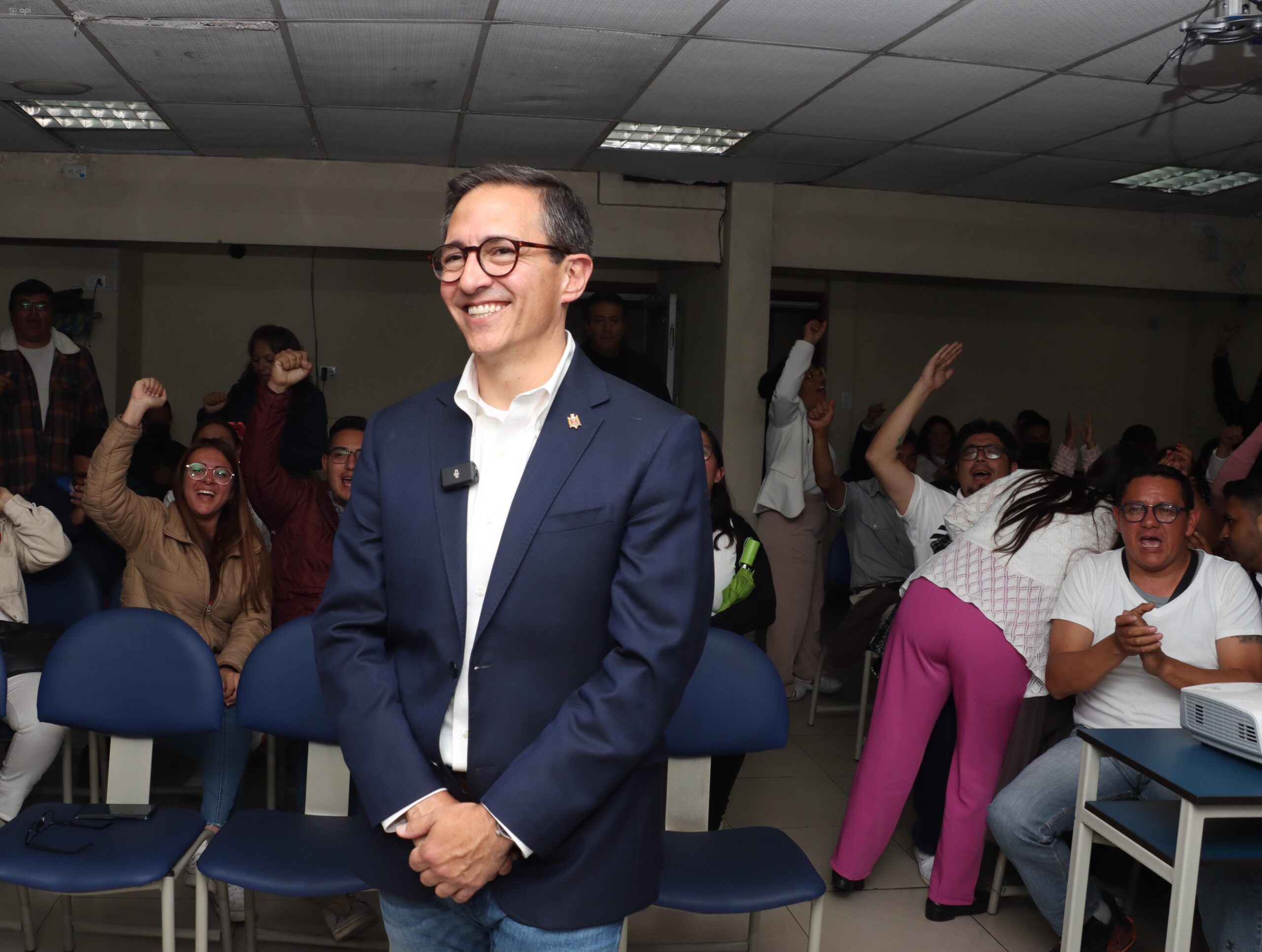 Político. Pedro Freile quedó tercero en las elecciones seccionales 2023.