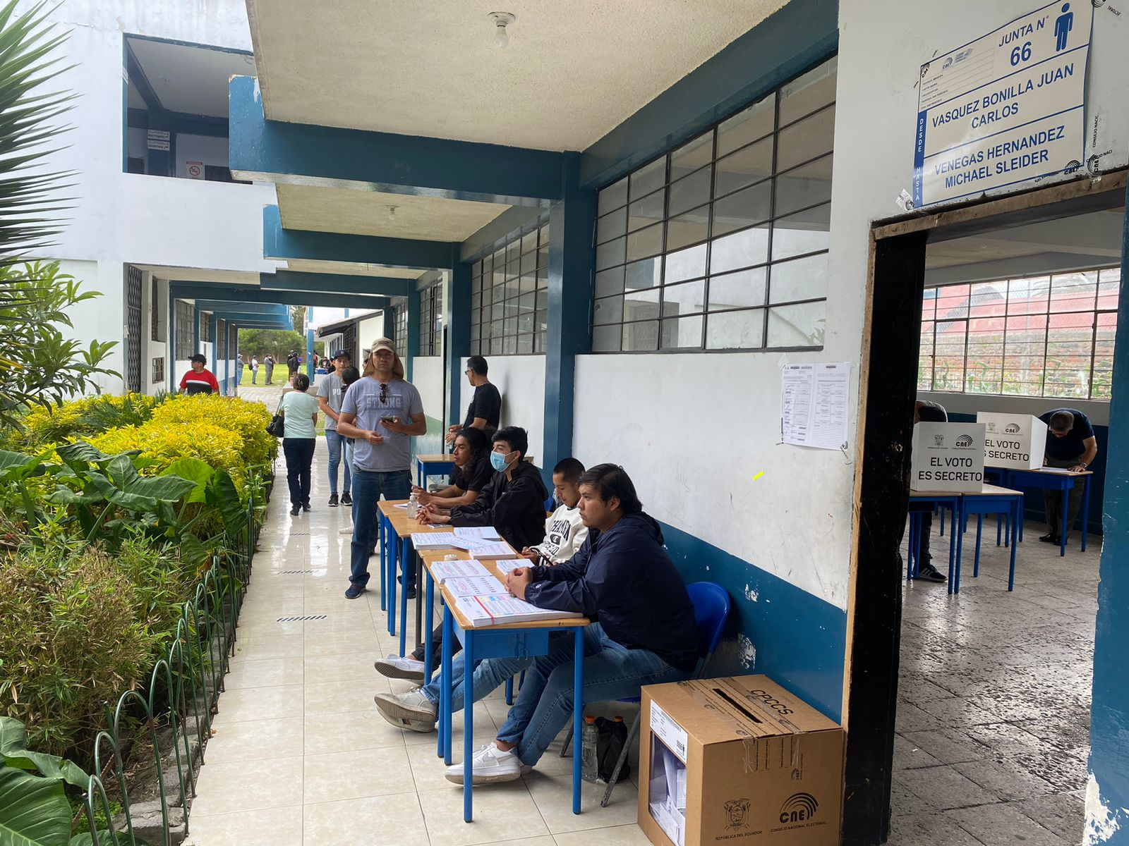 Elecciones. A las 17:00 se cerraron los recintos electorales en Imbabura y comenzó el conteo de votos.