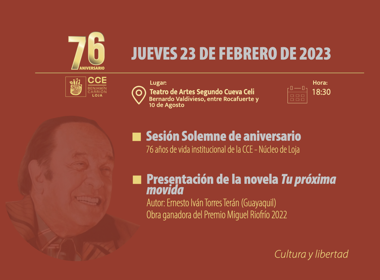 Casa de la Cultura en Loja cumplirá 76 años de creación