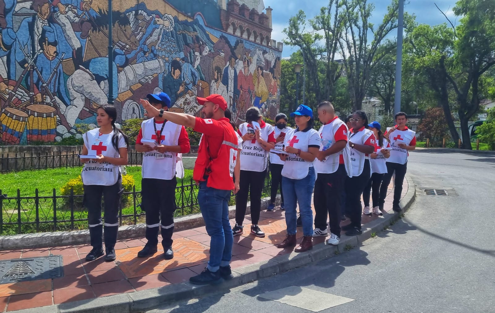 Cruz Roja, Loja, Voluntarios