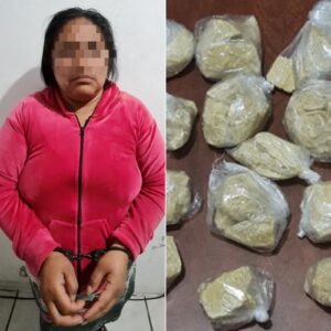 Detienen a expendedora de cocaína en Colinas Lojanas