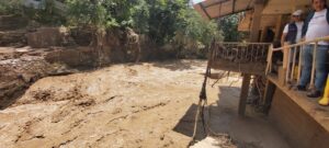 Provincia sufre daños tras fuertes lluvias