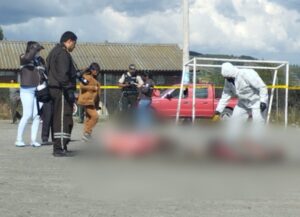 Moradores de la parroquia Toacaso, en Cotopaxi, quemaron vivos a dos presunto delincuentes