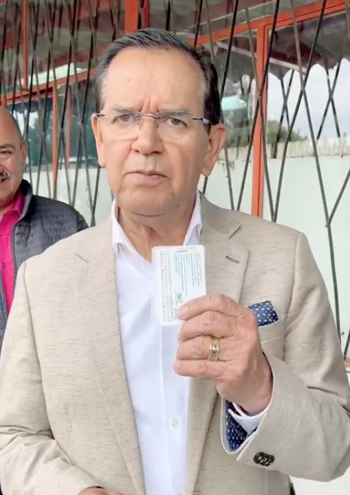 Luis Amoroso espera  el conteo voto a voto para reconocer los resultados a la Alcaldía de Ambato