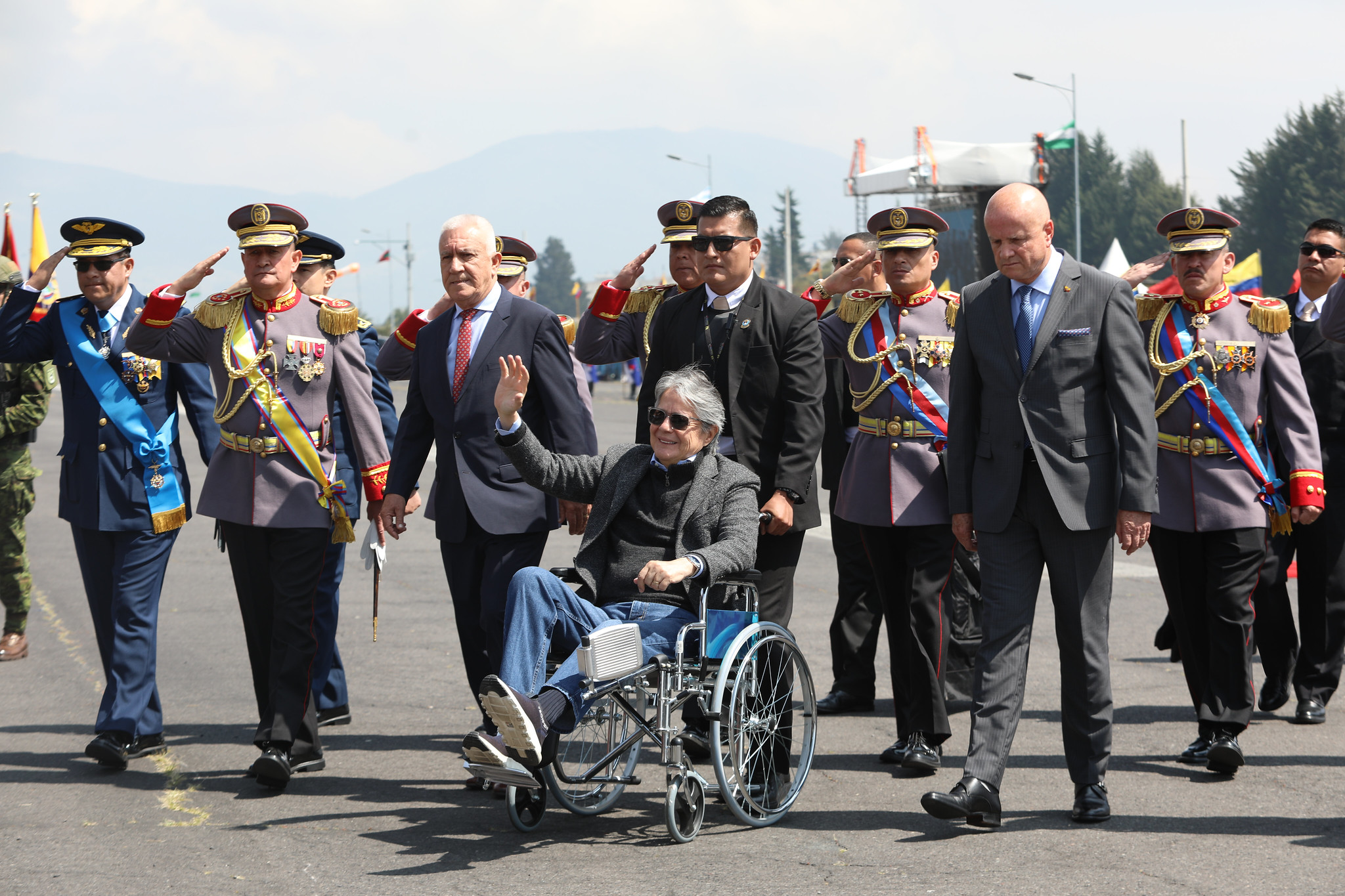 EVENTO Guillermo Lasso presidió ceremonia castrense por el Día del Ejército