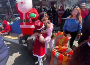 Michelle Quinde con su corazón lleno de alegría