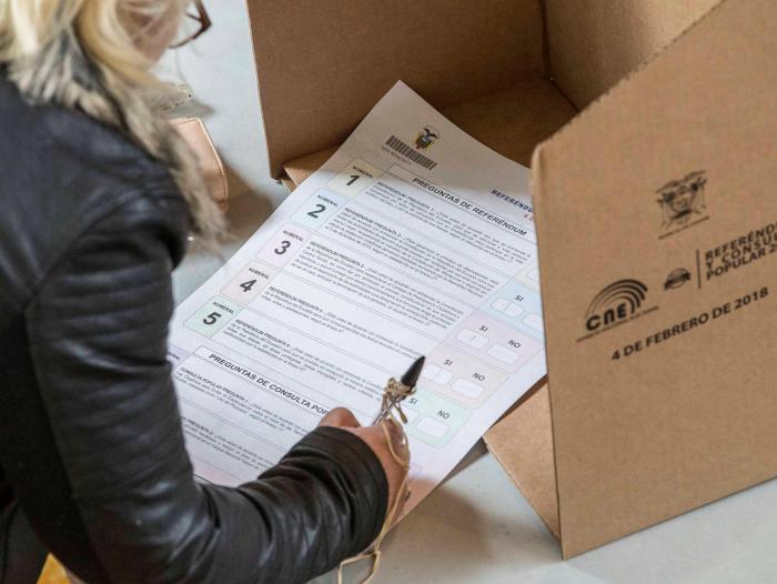¿Cuántas papeletas debe recibir el día de elecciones?