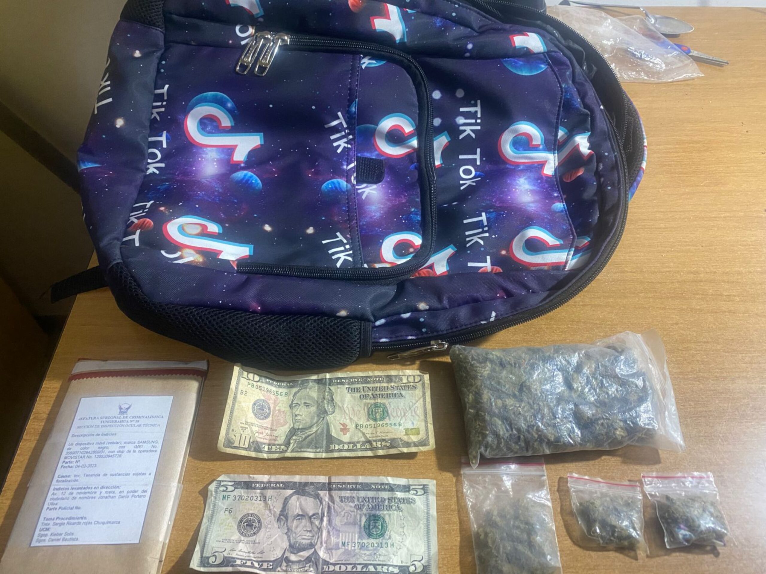 Detenido con droga en el centro de Ambato