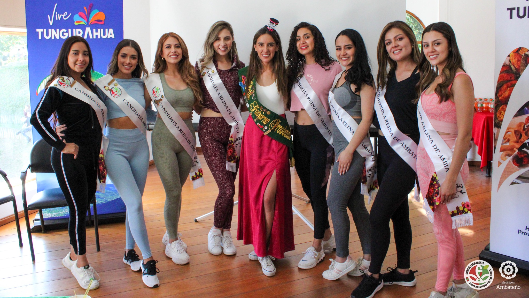 Elección de Miss Fotogenia de la edición 72 de las fiestas de Ambato