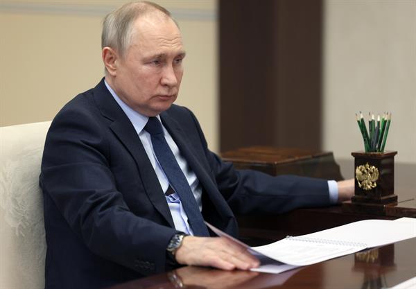 Putin leerá su mensaje más esperado 24 horas después de visita Biden a Kiev