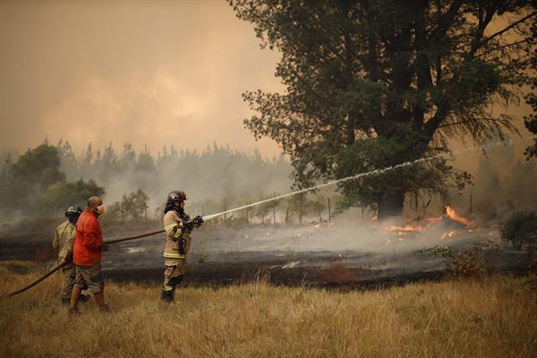 Chile registra 33 fuegos activos, la cifra más baja de 2023