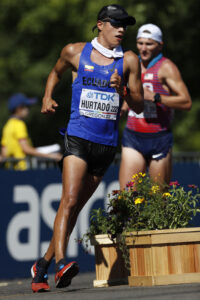 El marchista David Hurtado es el primer ecuatoriano en clasificarse a las olimpiadas París 2024