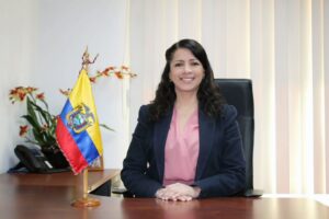 María Elisa Soledispa fue nombrada gerente encargada de Petroecuador