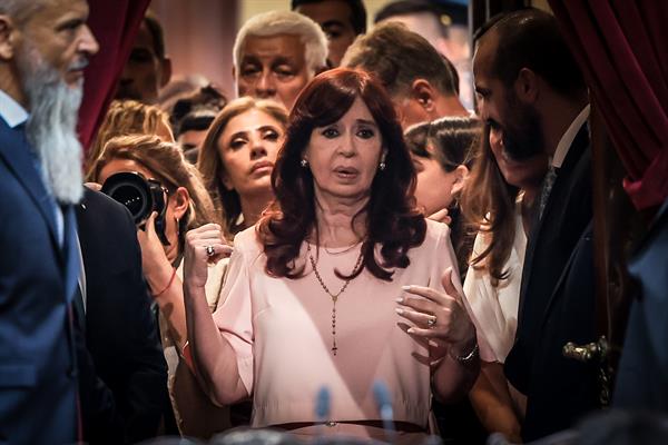 JUSTICIA. Cristina Fernández fue condenada por corrupción.