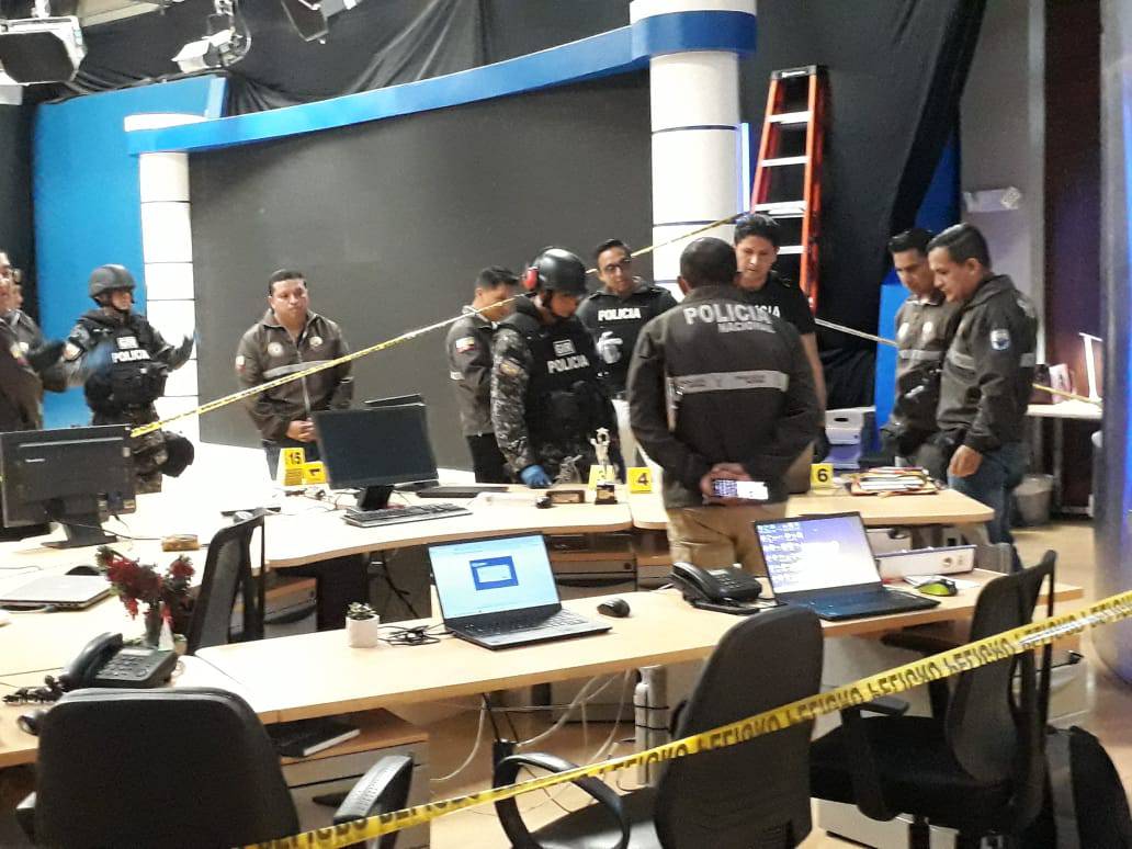 Cinco paquetes con explosivos fueron enviados desde Quinsaloma, en Los Rios, hacia medios de comunicación