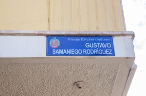Pasaje de emprendedores lleva el nombre de Gustavo Samaniego Rodríguez