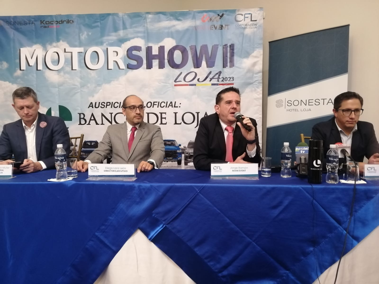 Autoridades invitan a Motor Show Loja 2023.