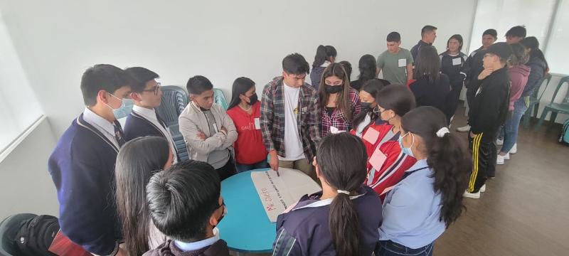 Jóvenes de Pelileo inician proceso de formación en derechos y género