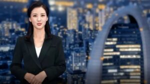 Presentadora de TV creada con inteligencia artificial presenta las noticias en China