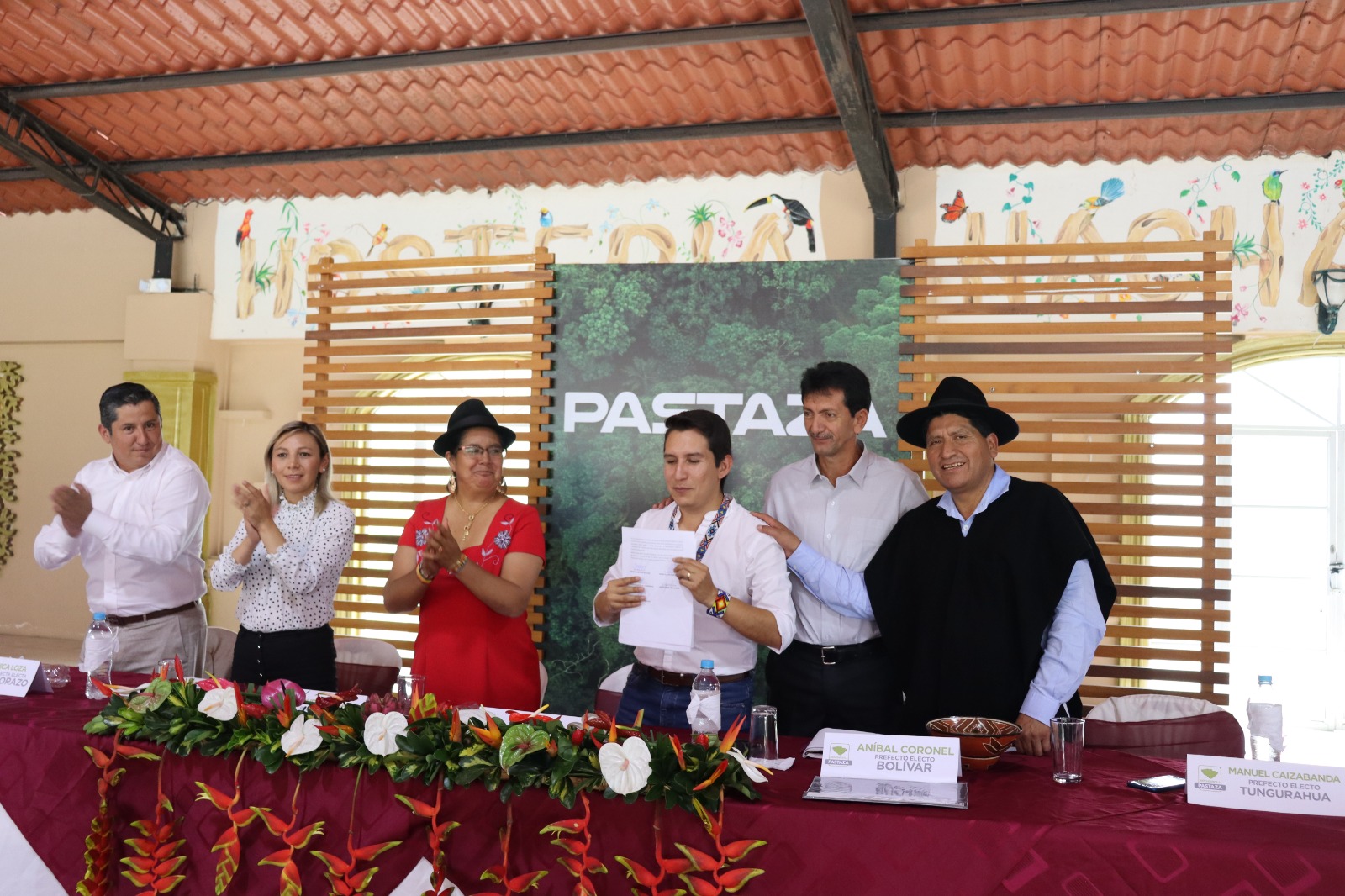 La Mancomunidad interandina de la zona centro coordina trabajos conjuntos