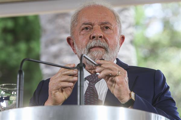 SECUNDARIA Mandatario. El presidente de Brasil, Luiz Inácio Lula da Silva.