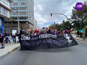 Mujeres de la CONAIE aclaran si su participación en la marcha del 8 de marzo es una puerta a un paro nacional