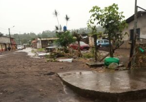 DAÑOS. Valle Hermoso es una de las parroquias más afectadas.