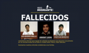Banda narcoterrorista mexicana secuestró y mató a tres ecuatorianos
