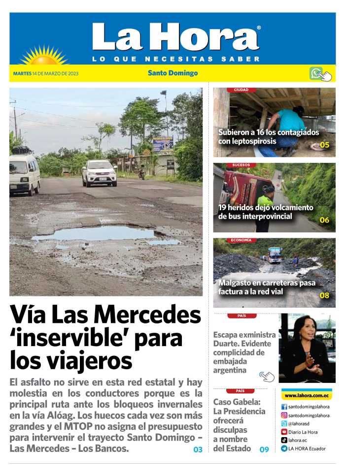 Santo Domingo: 14 de Marzo, 2023