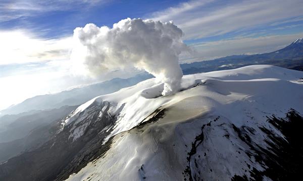 TEMOR. En 1985, el Nevado del Ruiz causó el mayor desastre natural de Colombia.
