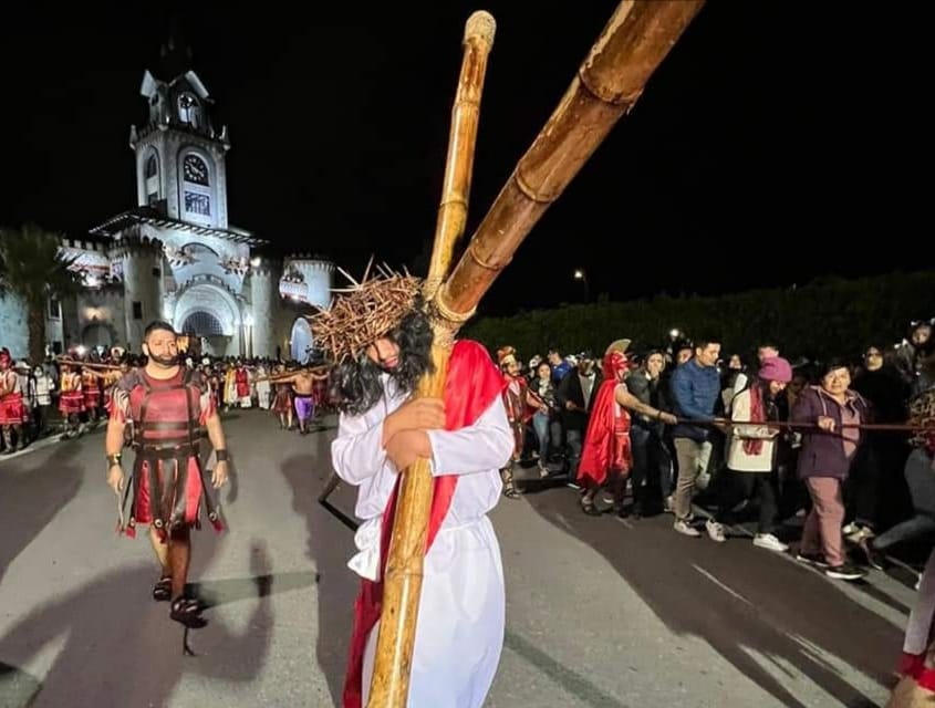 Concluyó Semana Santa con eucaristías y viacrucis