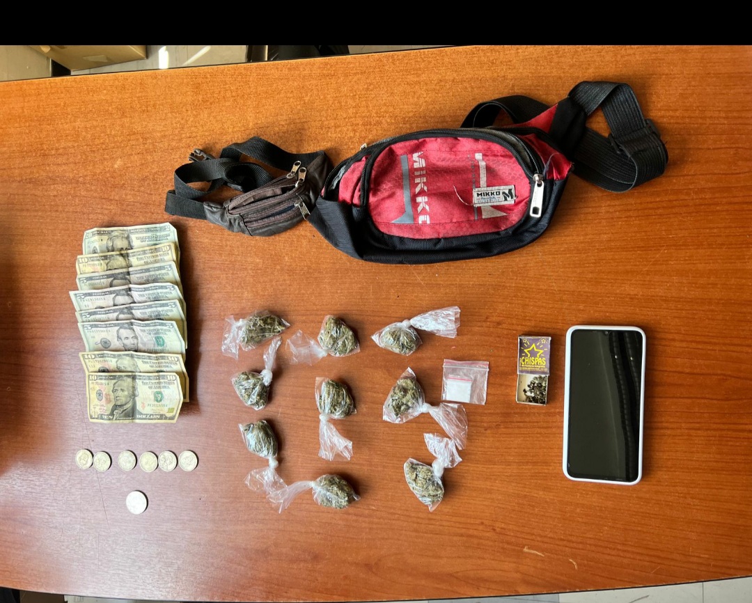 Policía atrapa a presunto vendedor de droga en La Bolivariana