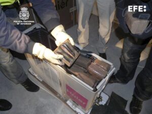 Cae en España narco con largo historial de envío de cocaína desde Sudamérica