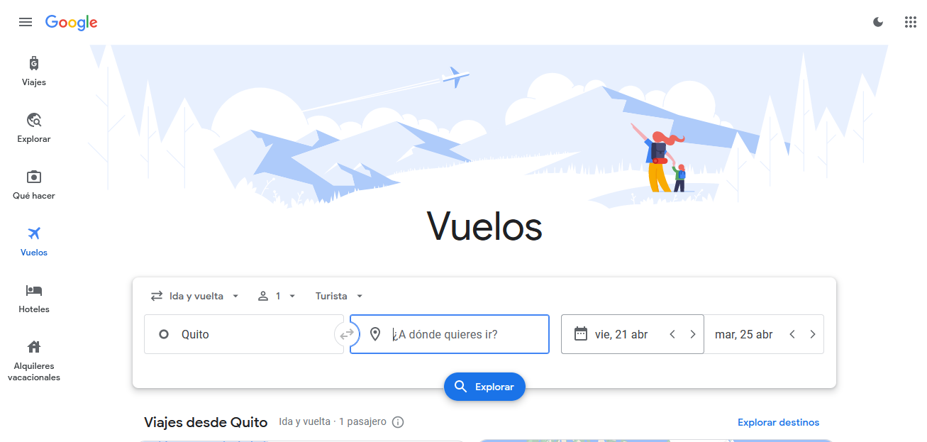 Google te ayuda a encontrar vuelos más baratos