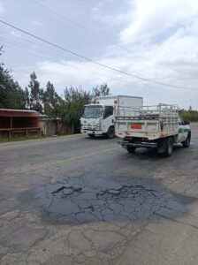 Vías que conectan los cantones de  Tungurahua están en mal estado