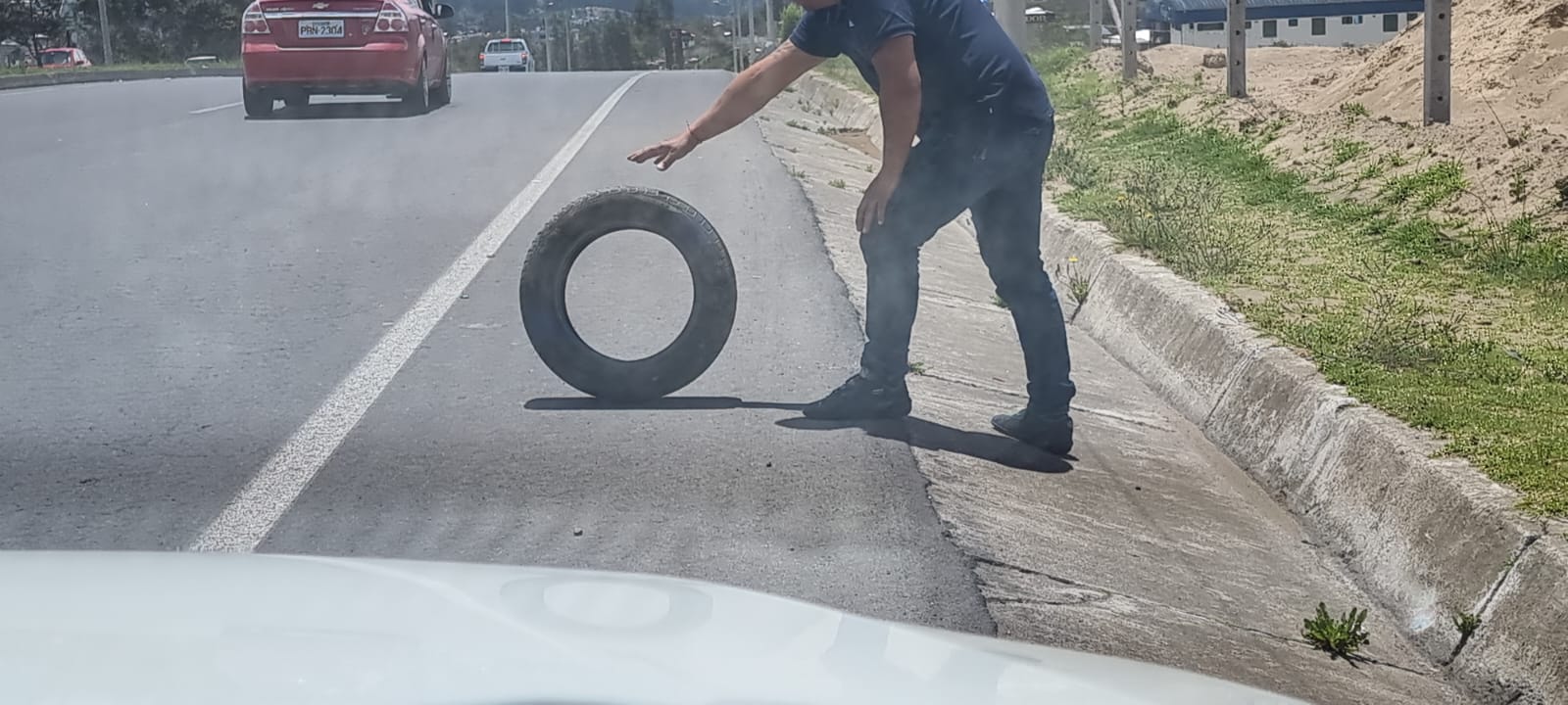 Los delincuentes generan temor en el Paso Lateral Sur