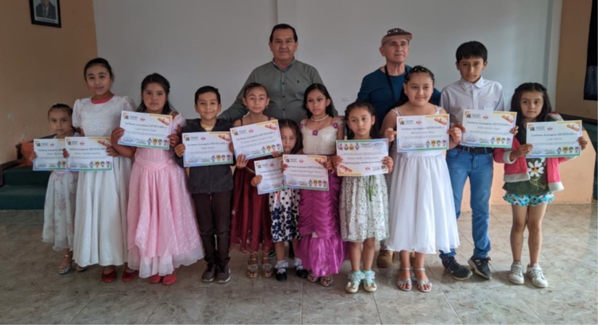 Se realizó la clausura del Taller Vacacional de Expresión Corporal en Quilanga