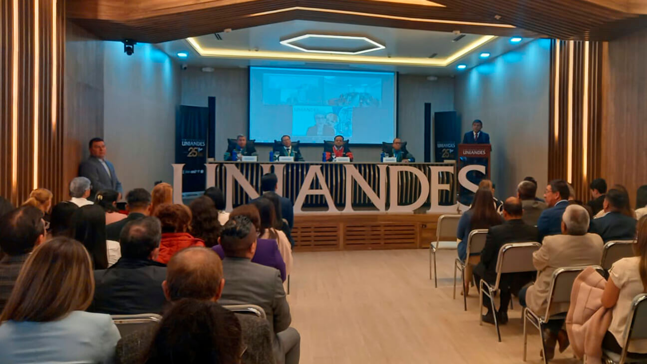 La inauguración del evento se realizó en las instalaciones de Uniandes.