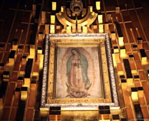 Imagen de la virgen de Guadalupe llega a Santo Domingo