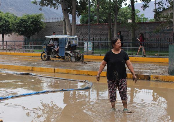 INVIERNO. Las fuertes precipitaciones se incrementaron en el norte y centro de Perú.