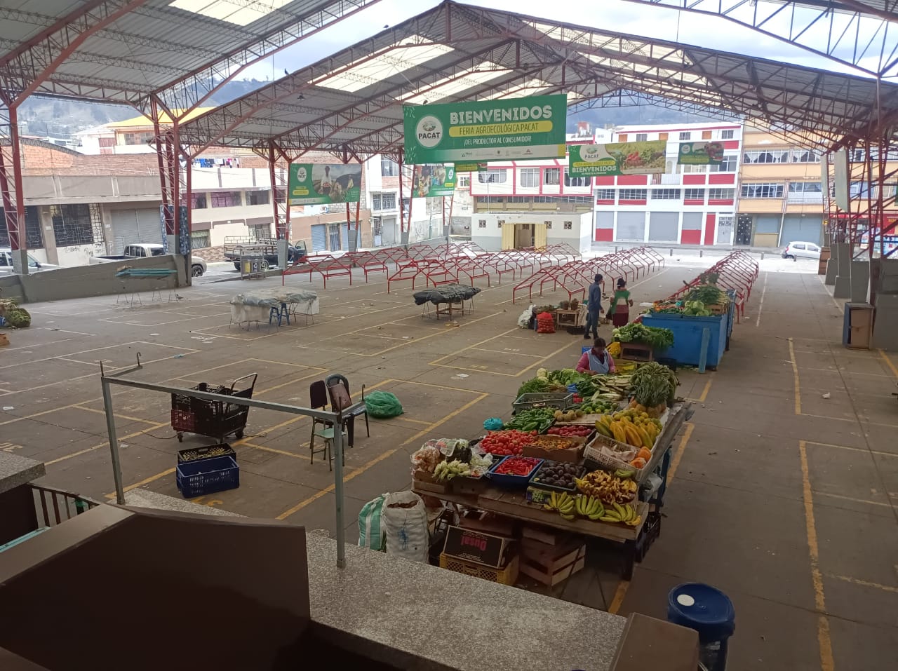 La tradicional plaza Pachano se ‘muere’ poco a poco